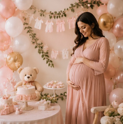 Baby shower celebration